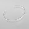 Oz Abstract BR9312 Oval Bangle right view.