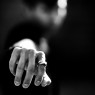 BigBlackMaria a190 Star ring on male model. 