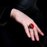 MFM red oval ring.