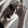 MFM white spider ring.